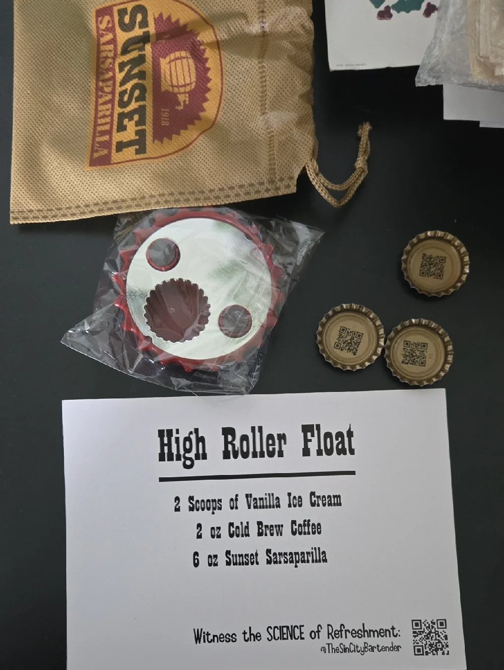 Bottle Cap Opener Set - Fallout X Jones Soda